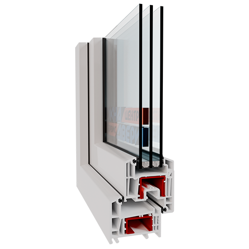 Rehau Delight 70 — сечение профиля